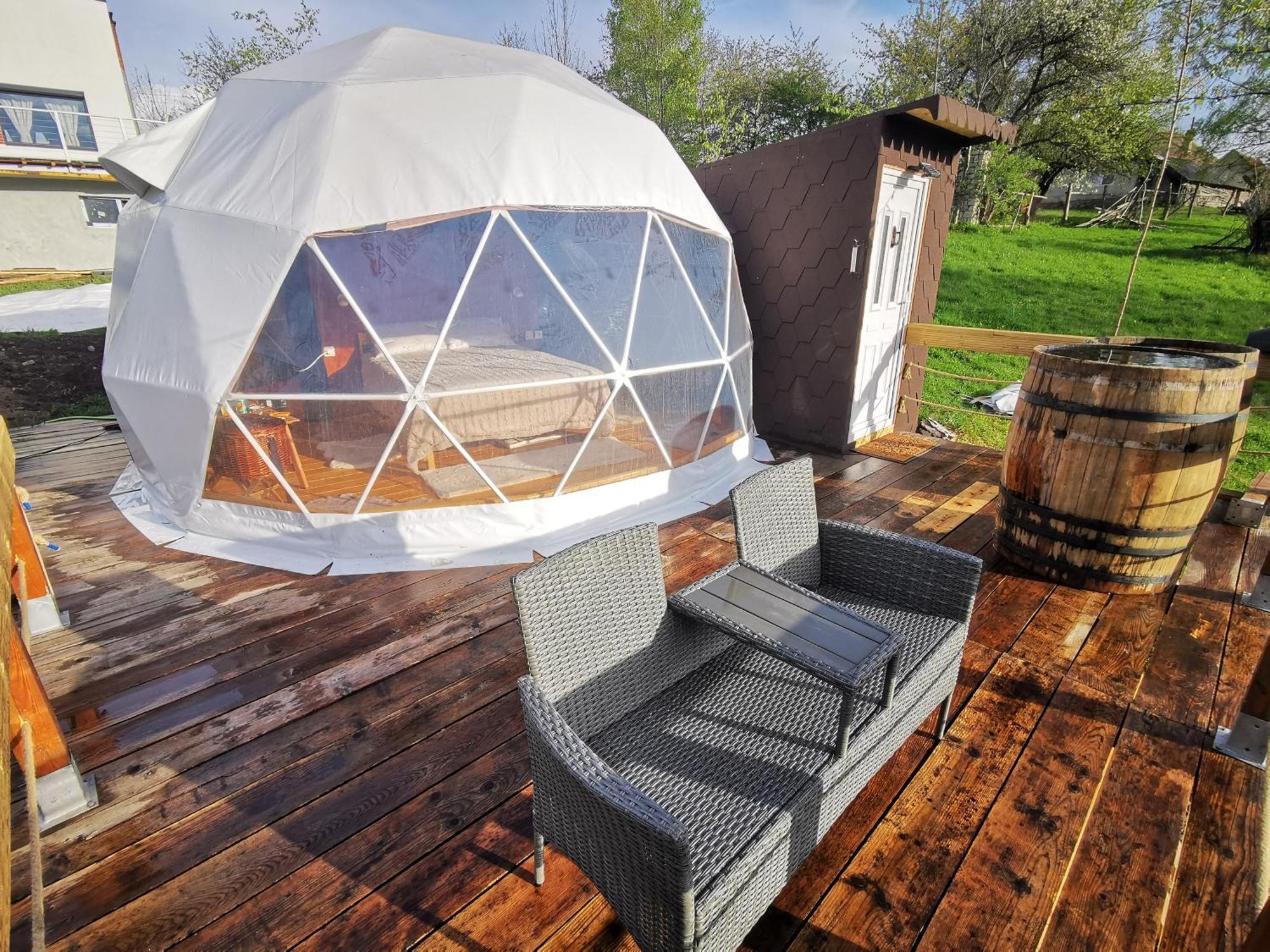 Drumu Carului Glamping Zazen酒店 外观 照片