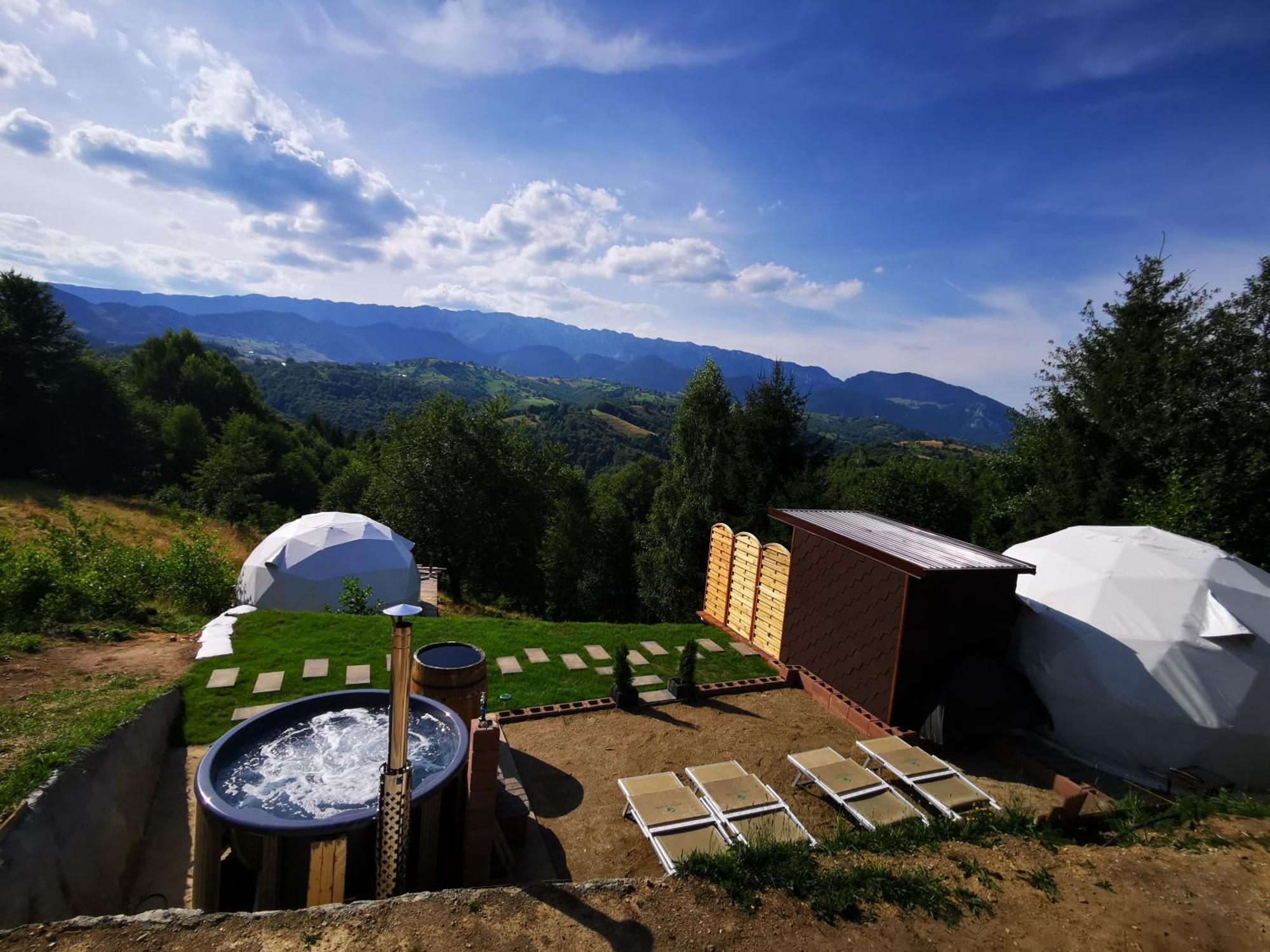 Drumu Carului Glamping Zazen酒店 外观 照片