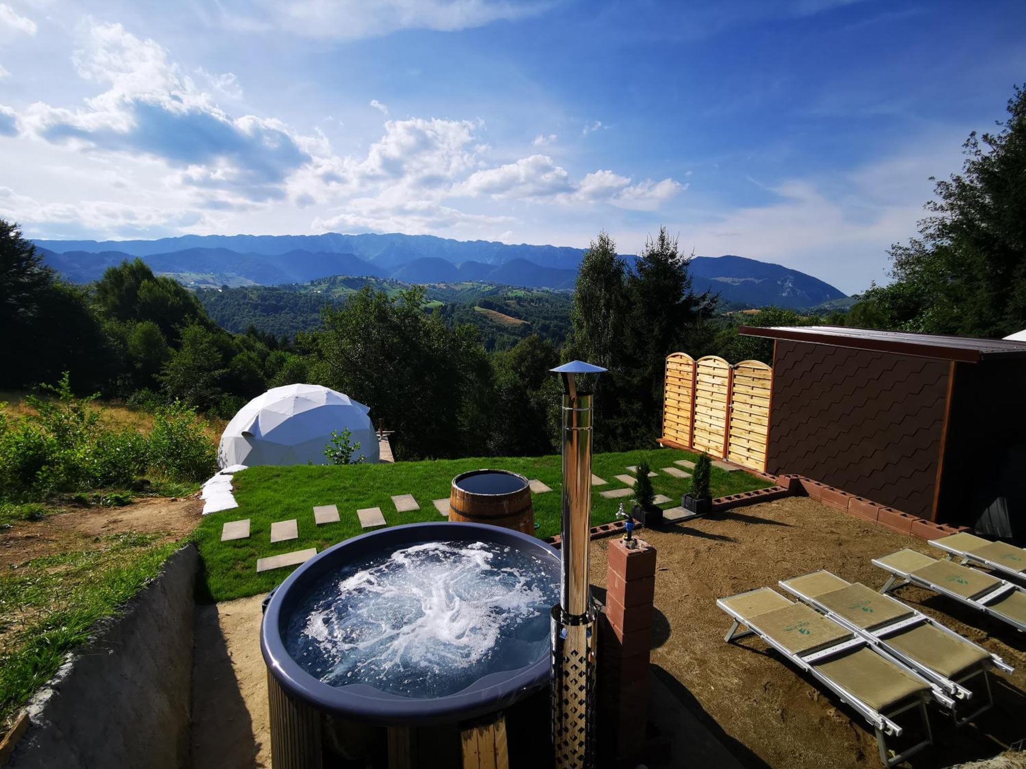 Drumu Carului Glamping Zazen酒店 外观 照片