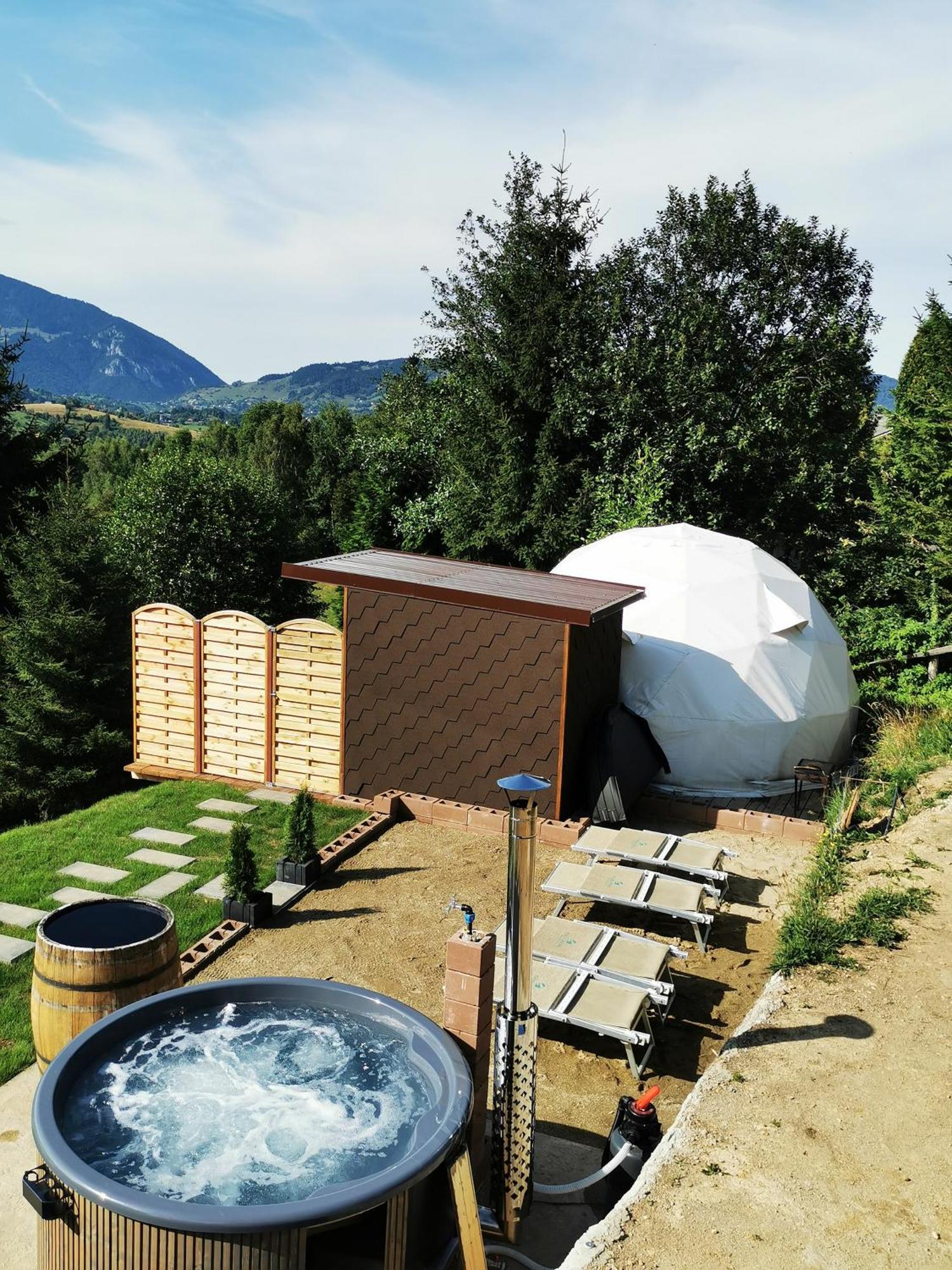 Drumu Carului Glamping Zazen酒店 外观 照片