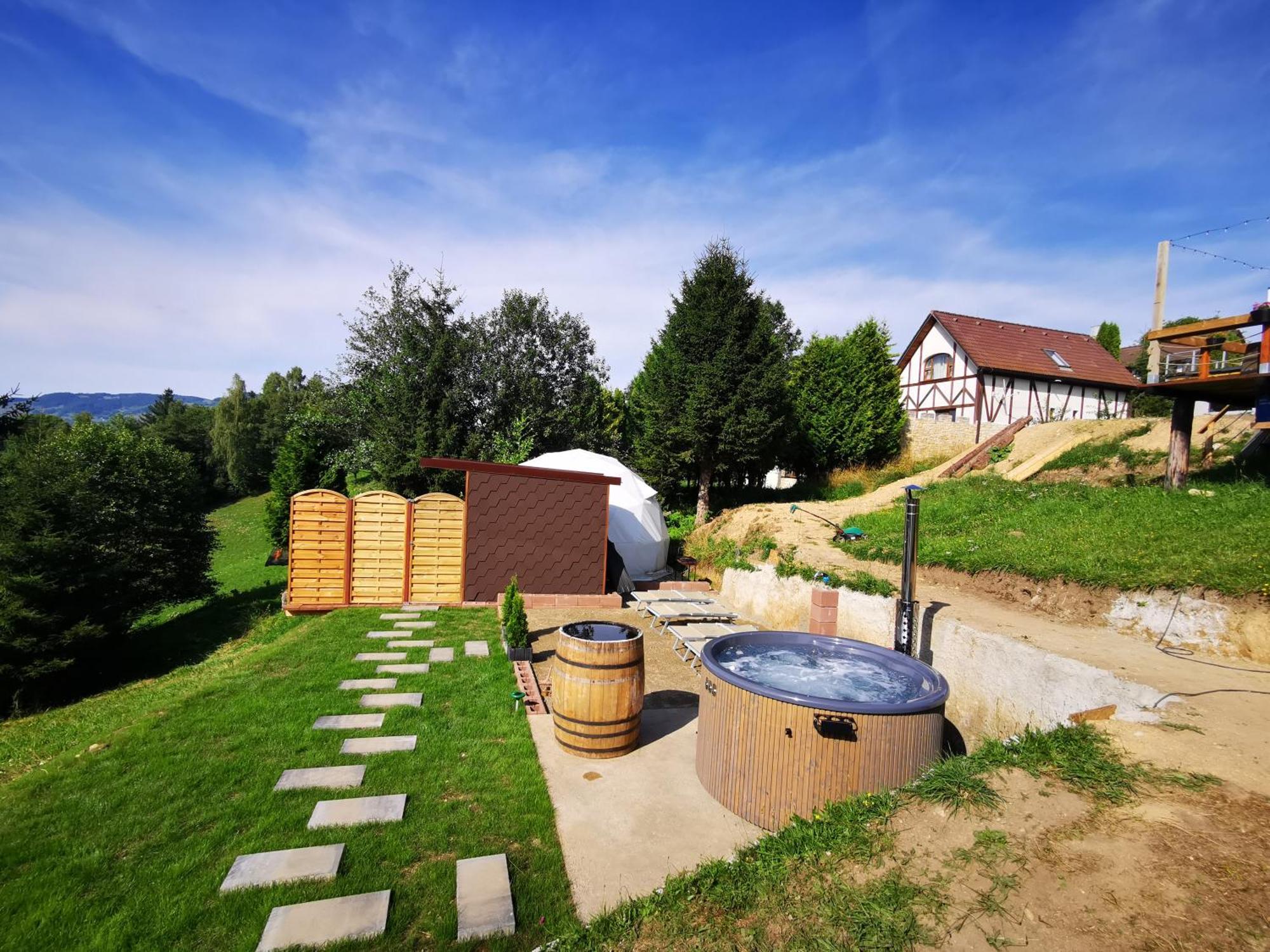 Drumu Carului Glamping Zazen酒店 外观 照片