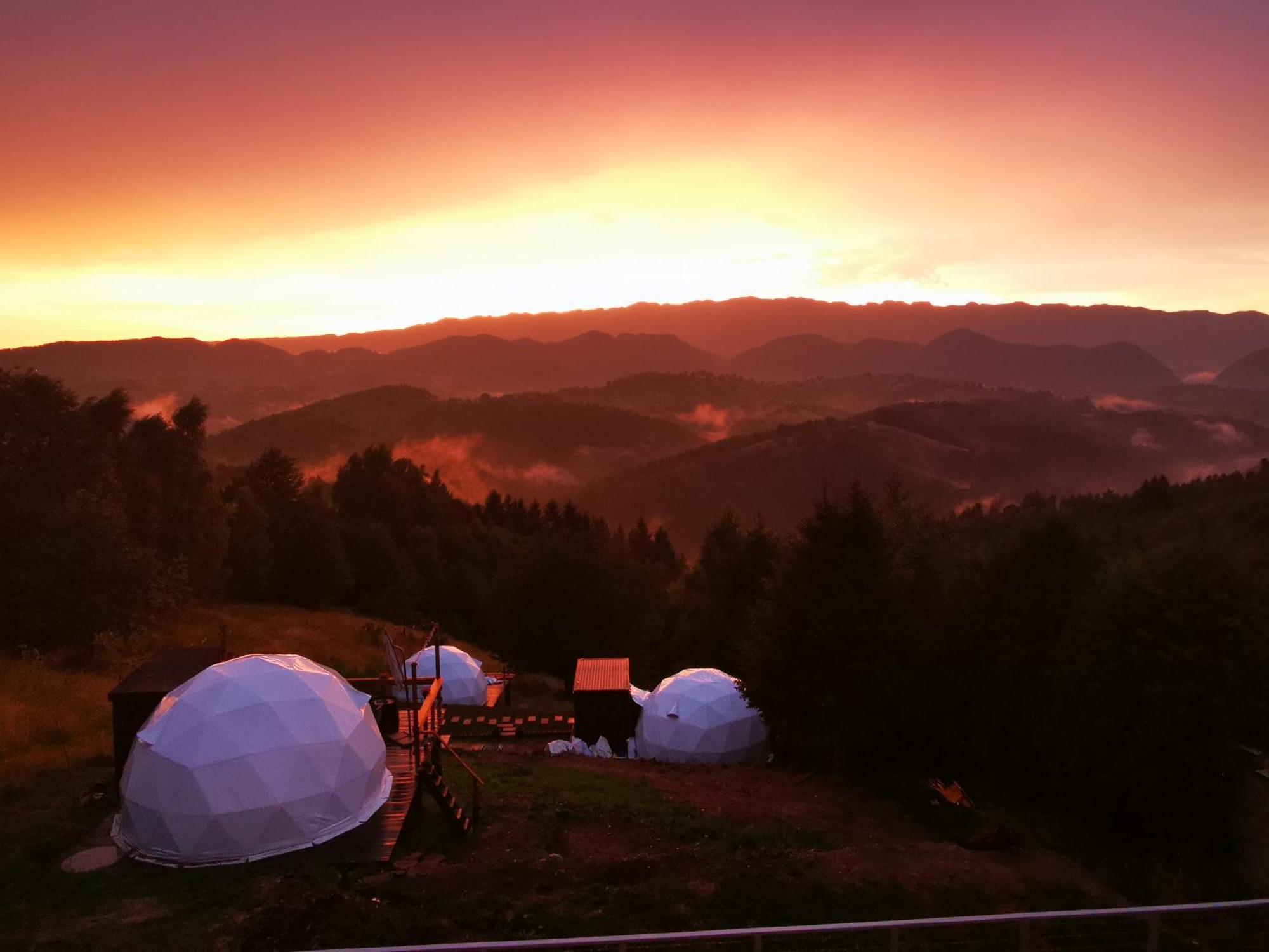 Drumu Carului Glamping Zazen酒店 外观 照片